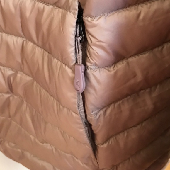 32 DEGREES Down Puffer Jacket Heat Ultra Light Taupe NWT Women's Plus Size 2X - Picture 5 of 16